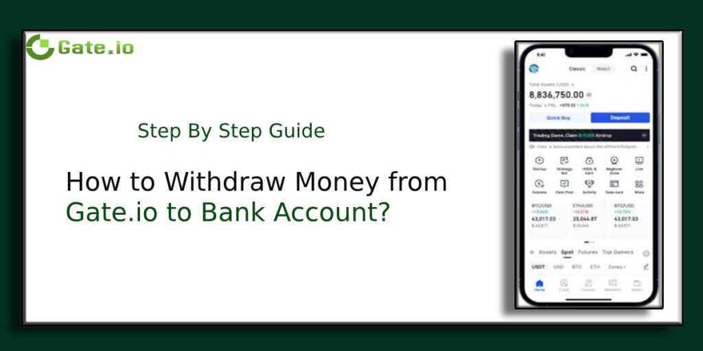 How To Withdraw Money From Gate.io To Bank Account {EASY}